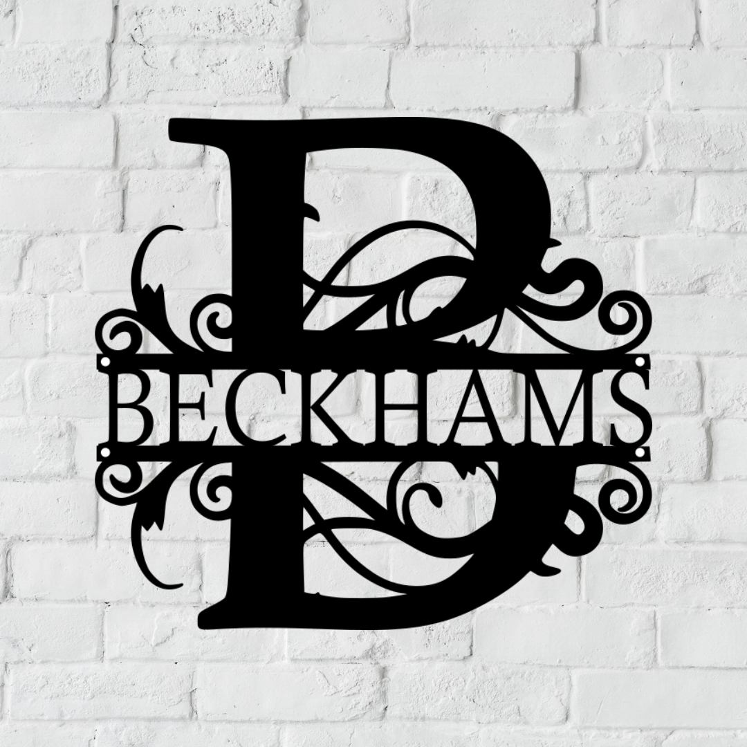 Personalized Letter Monogram