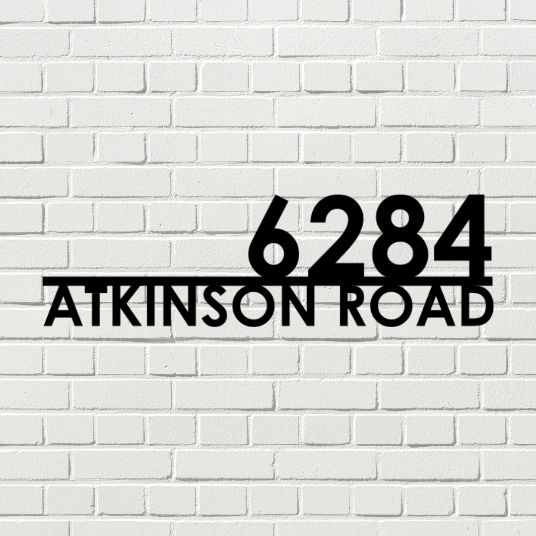 Modern Address Number Sign
