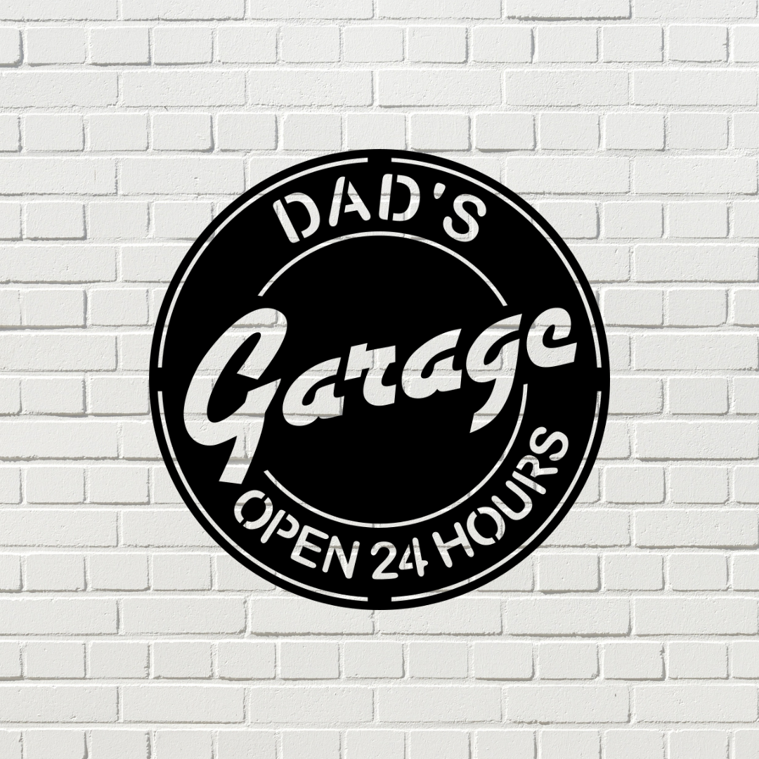 Personalized Garage Sign