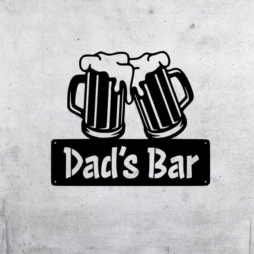 Dad's Bar Sign