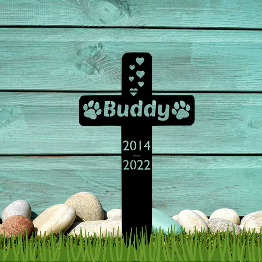 Personalized Pet Memorial Stake Sign