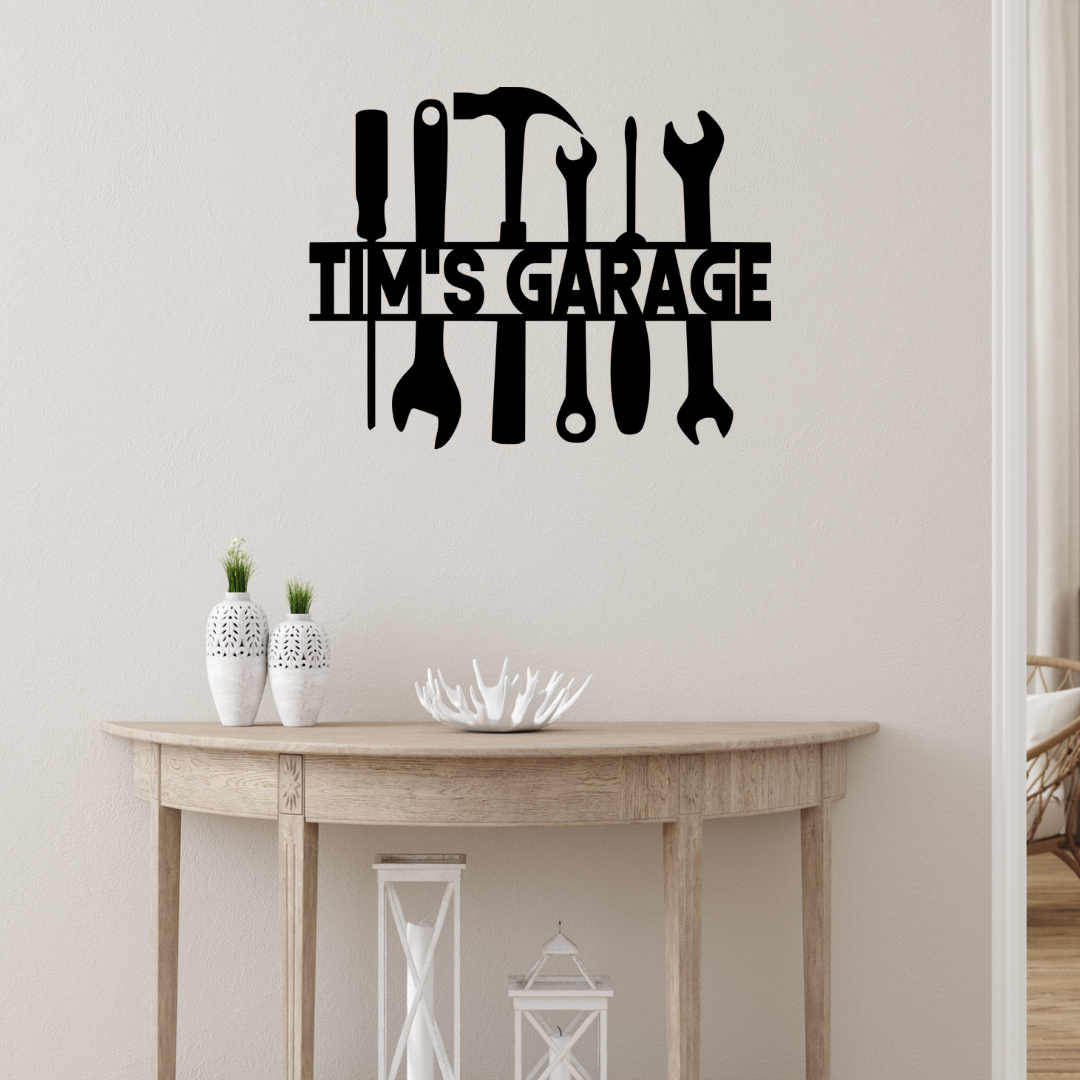 Personalized Tool Sign – RMC METAL DECOR