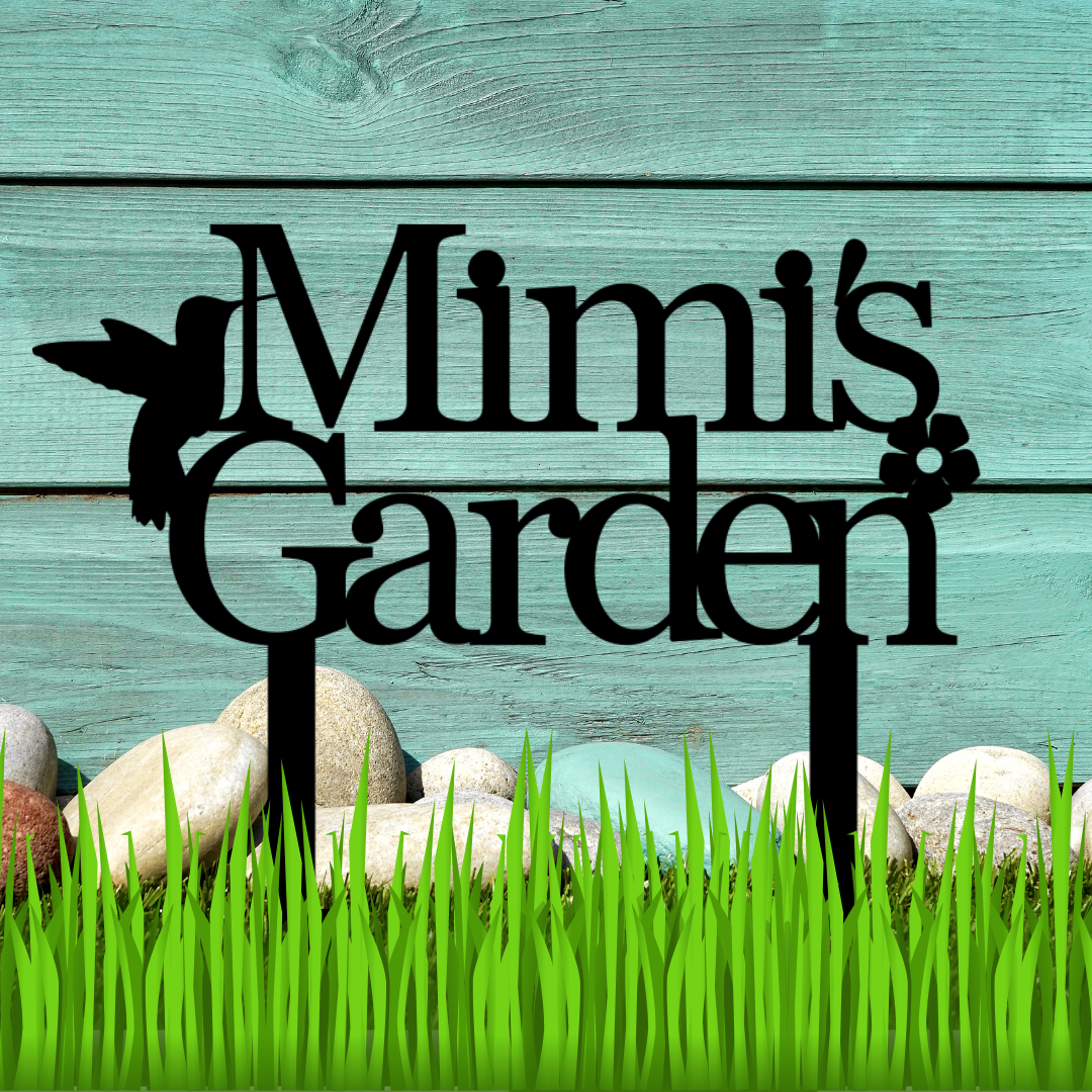 Personalized Garden Stake Sign