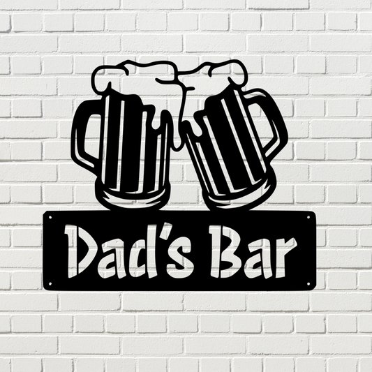 Dad's Bar Sign